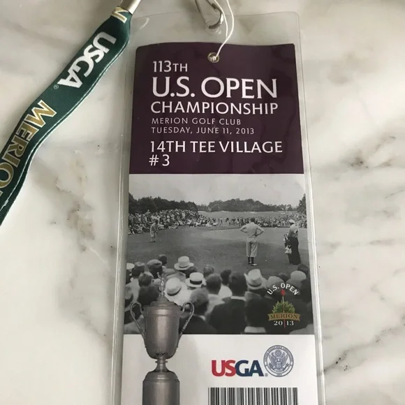 Memorabilia Merion Golf US Open 2013 Lanyard - Picture 2 of 4